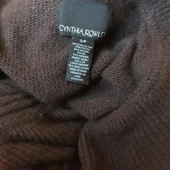 Cynthia Rowley Angora/Wool Blend Long Cardigan - Picture 5 of 5